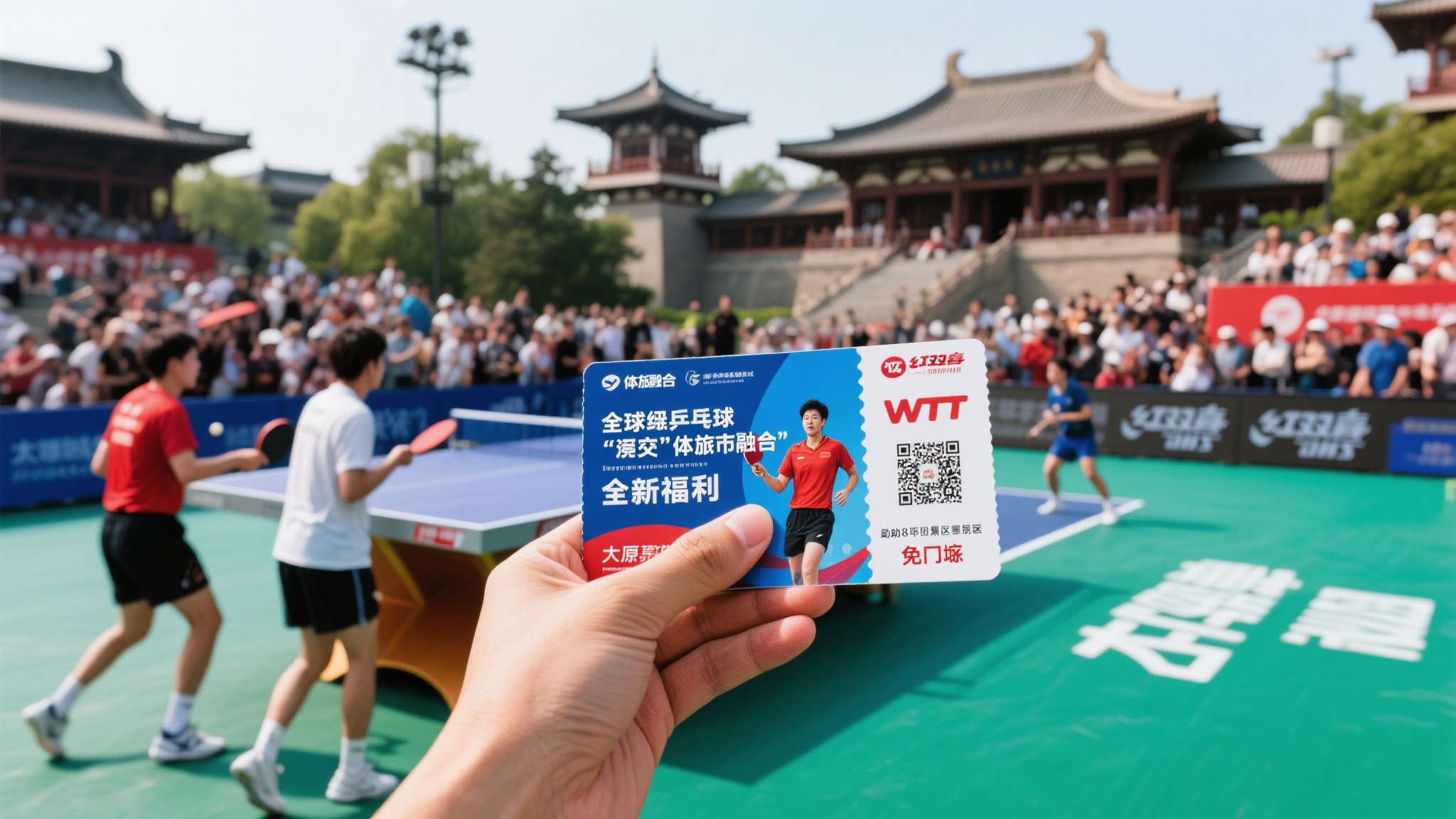 #观众持WTT门票可免费游太原8大景区# #观众持WTT门票可免费游太原8大景区#